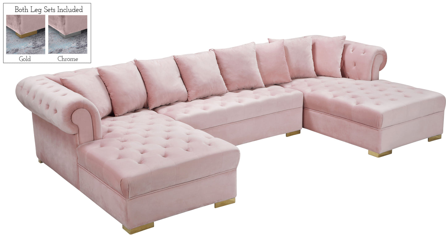 Presley Upholstered Velvet Sectional