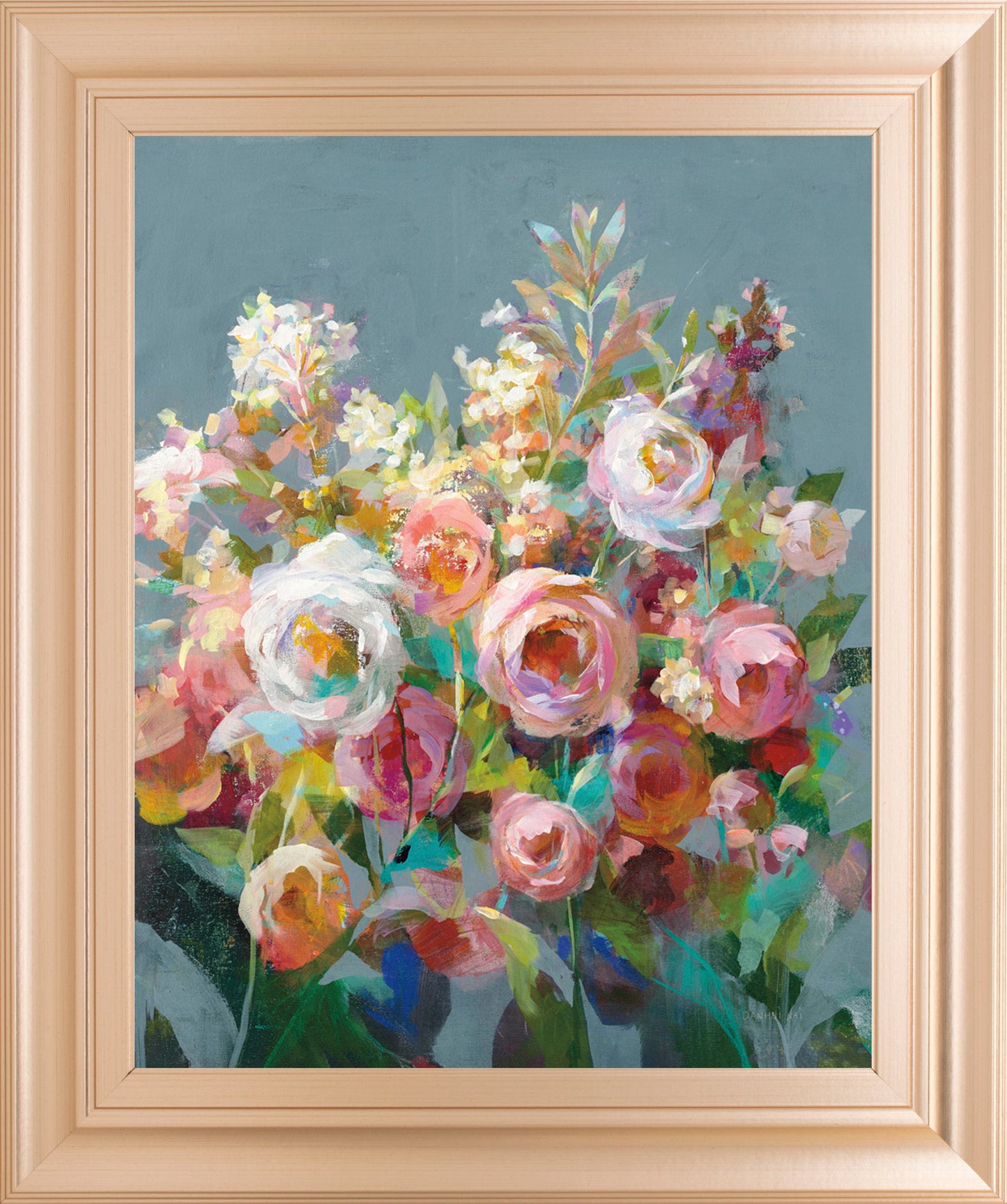 Joy Of The Garden II By Danhui Nai - Framed Print Wall Art