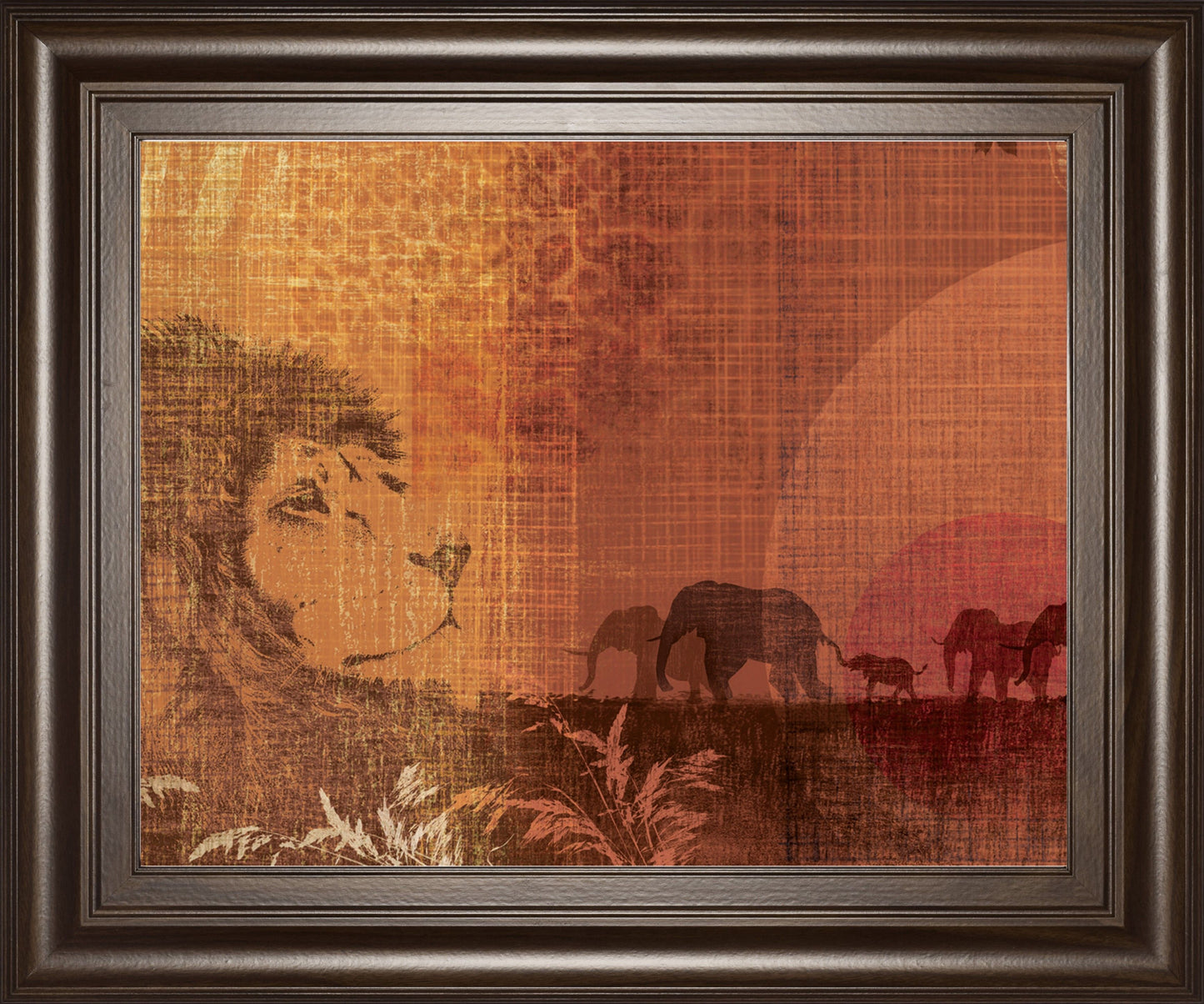 Safari Sunset II By Venter, T. - Framed Print Wall Art
