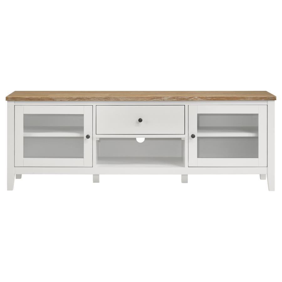 TV Console - White - Wood