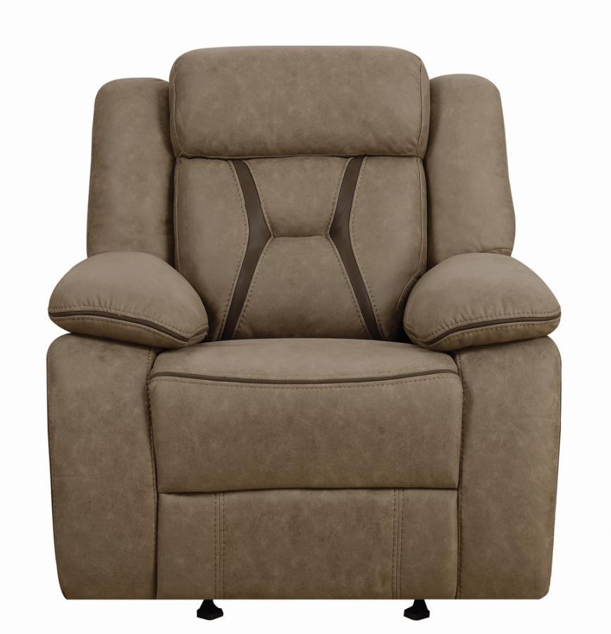 Higgins - Recliner - Light Brown