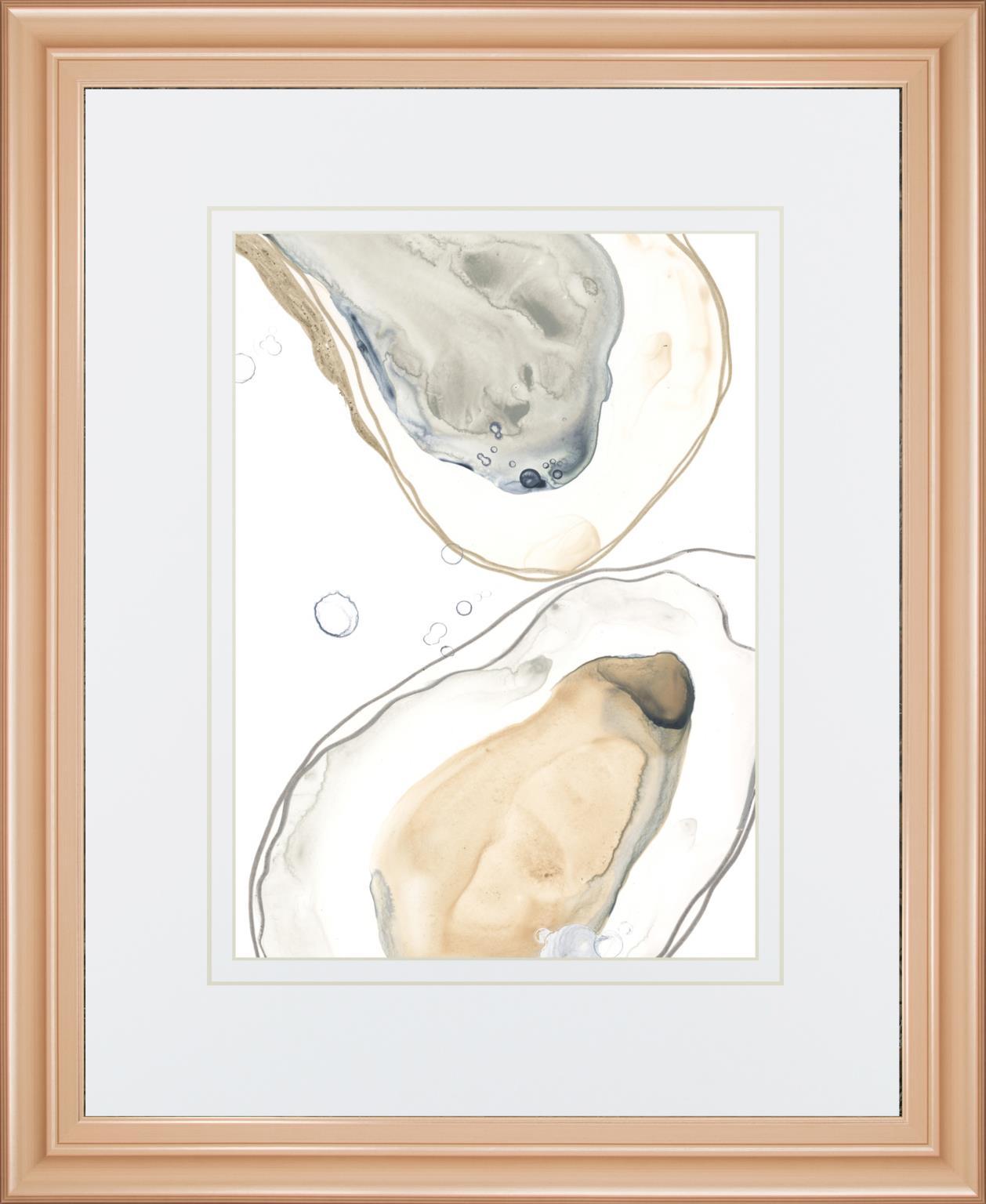 Ocean Oysters IV By June Erica Vess 34x40 - Beige