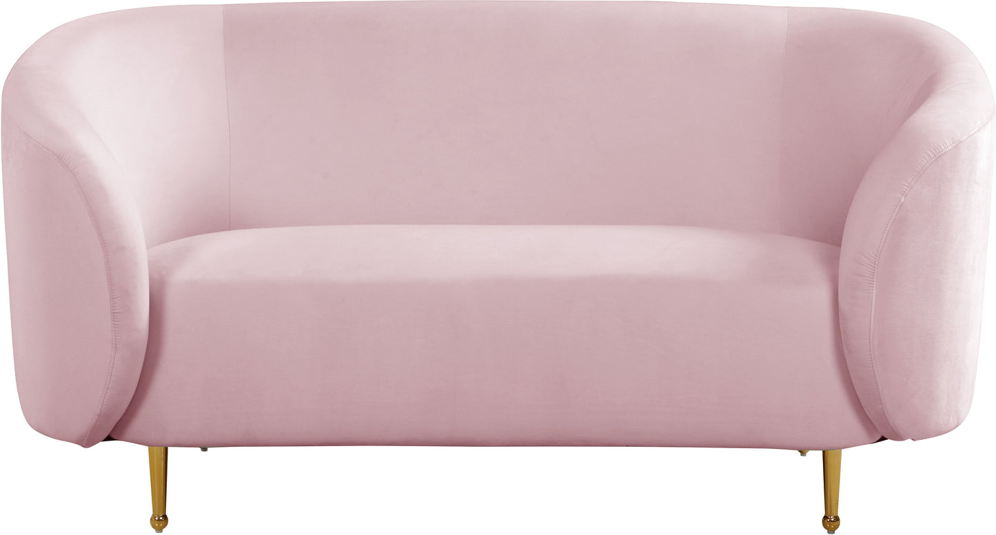 Lavilla - Loveseat - Pink