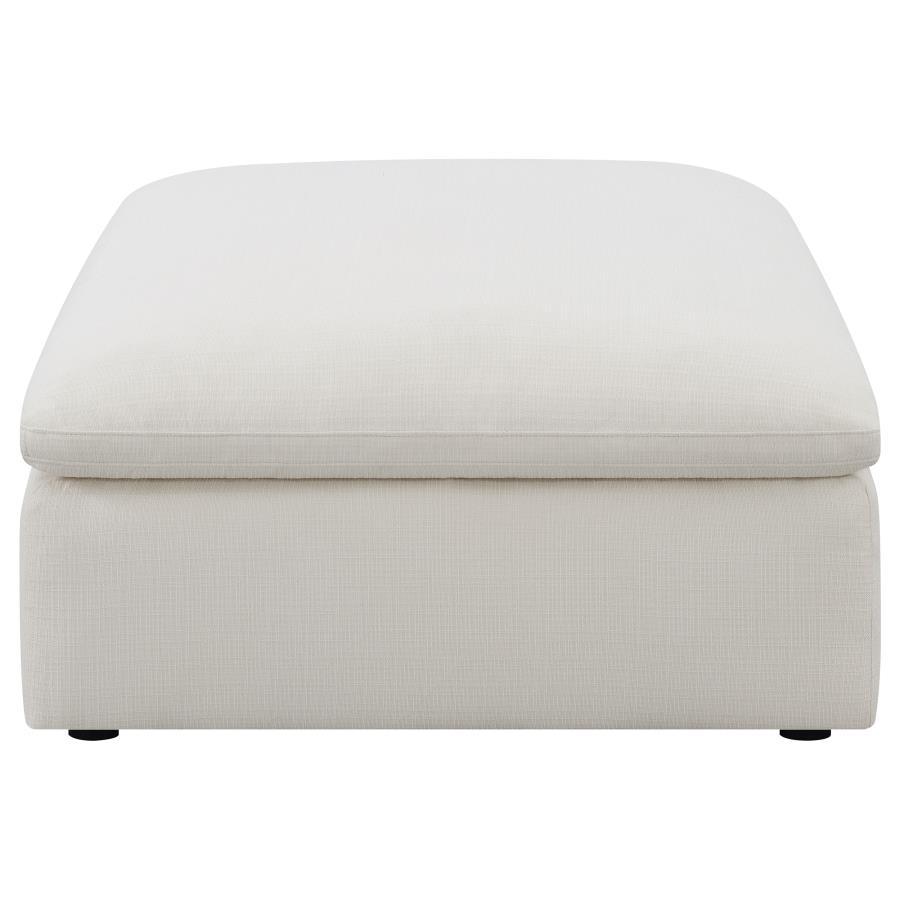 Hobson - Ottoman - White