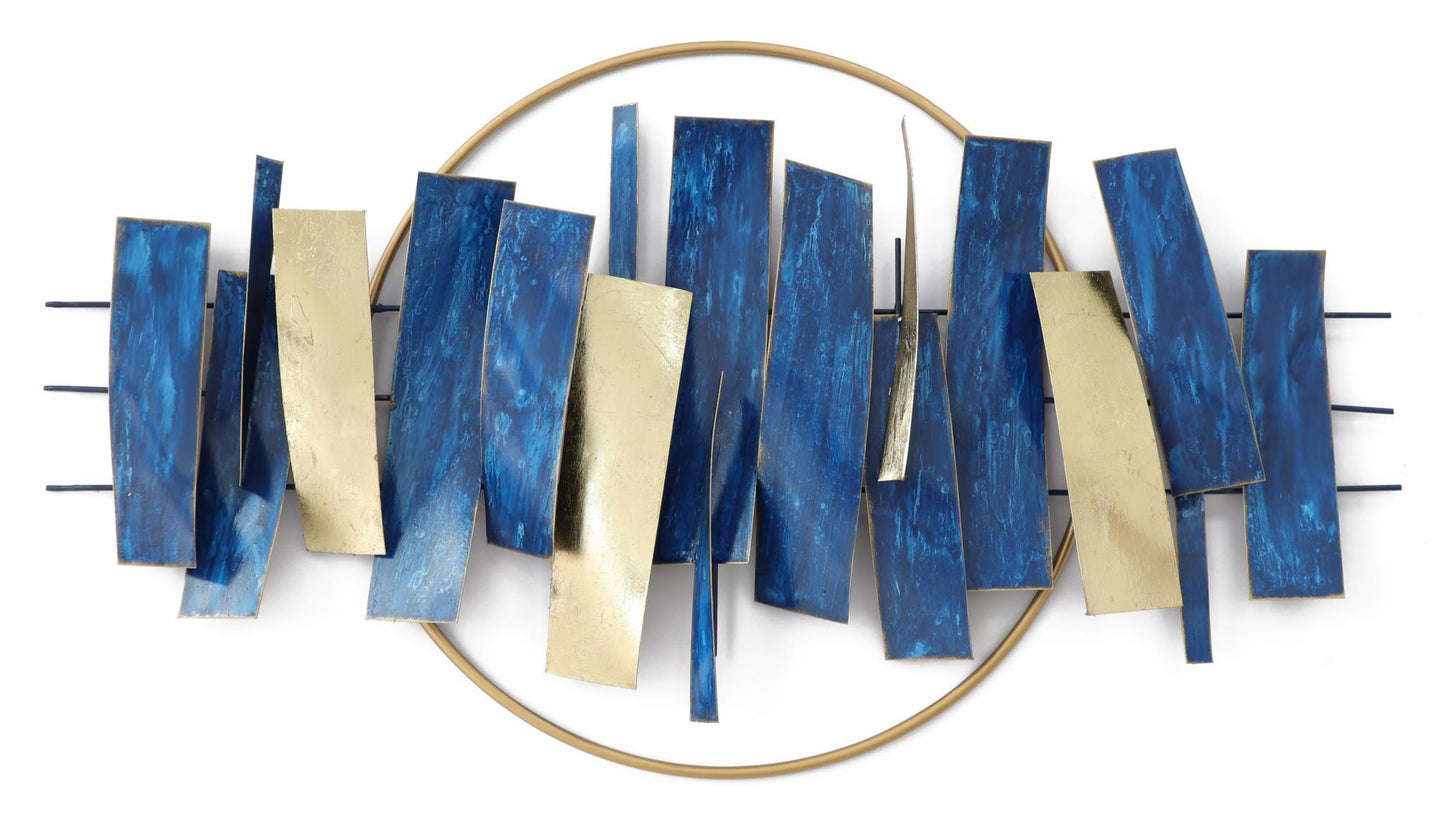 Metal Wall Decor - Blue