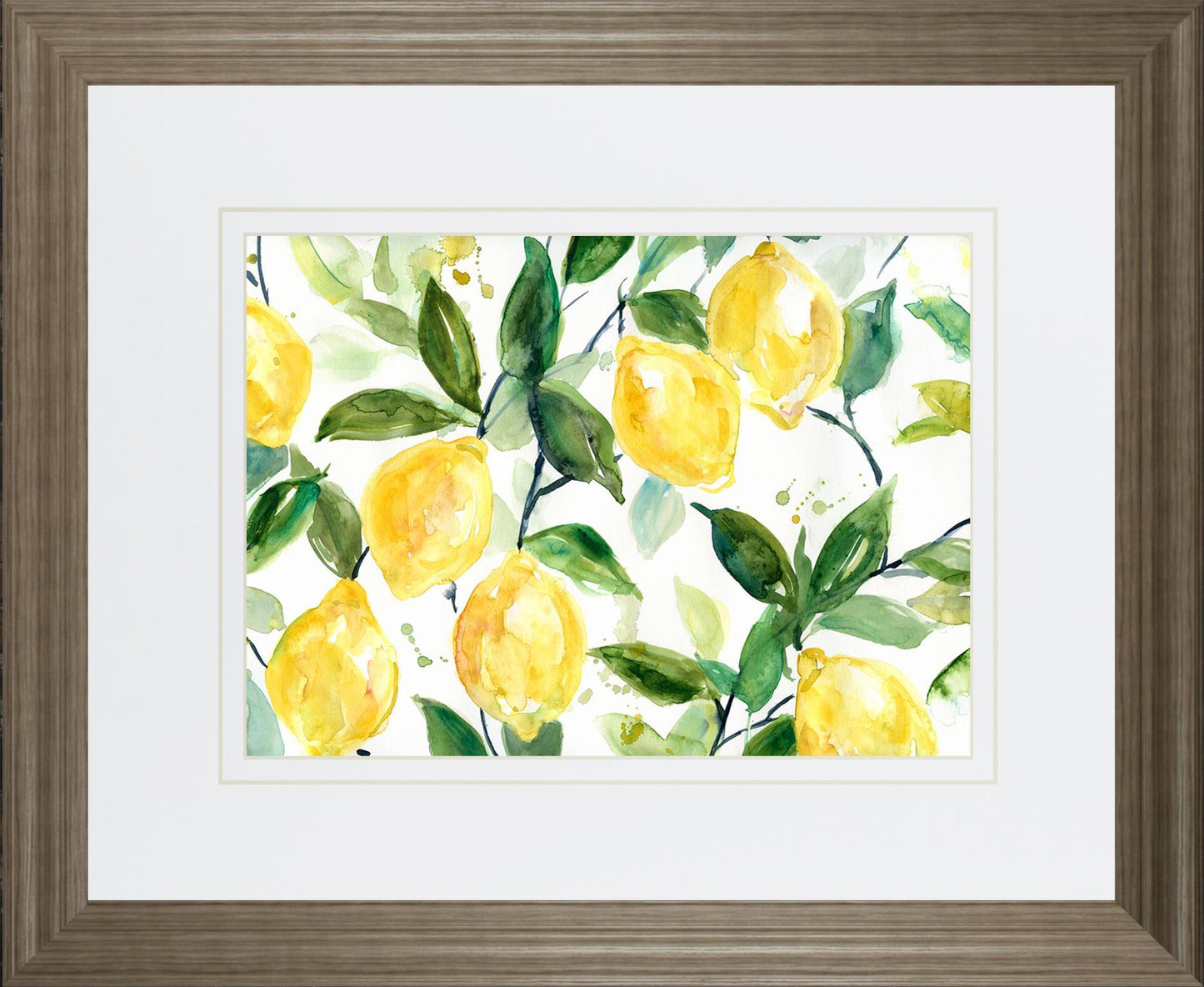 Lemony Branches By Carol Robinson 34x40 - Yellow