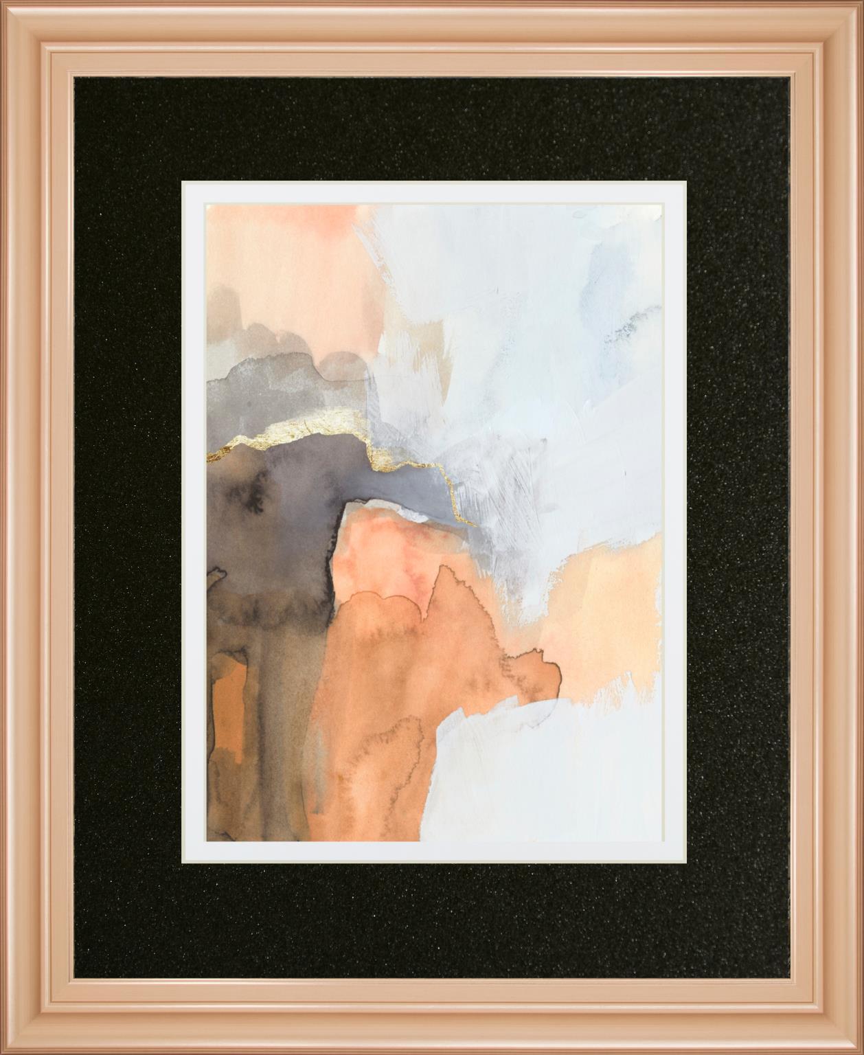 Cusp IV By Victoria Barnes 34x40 - Orange