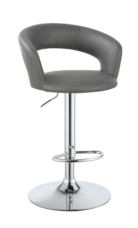 Coaster - Round Back 29″ Adjustable Height Bar Stool