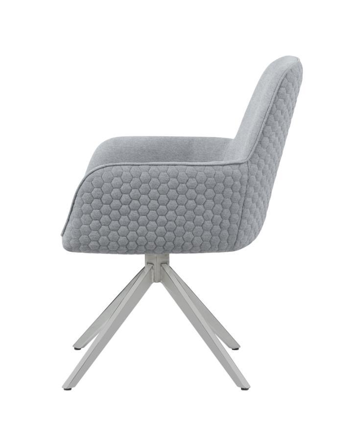 Abby - Side Chair - Pearl Silver