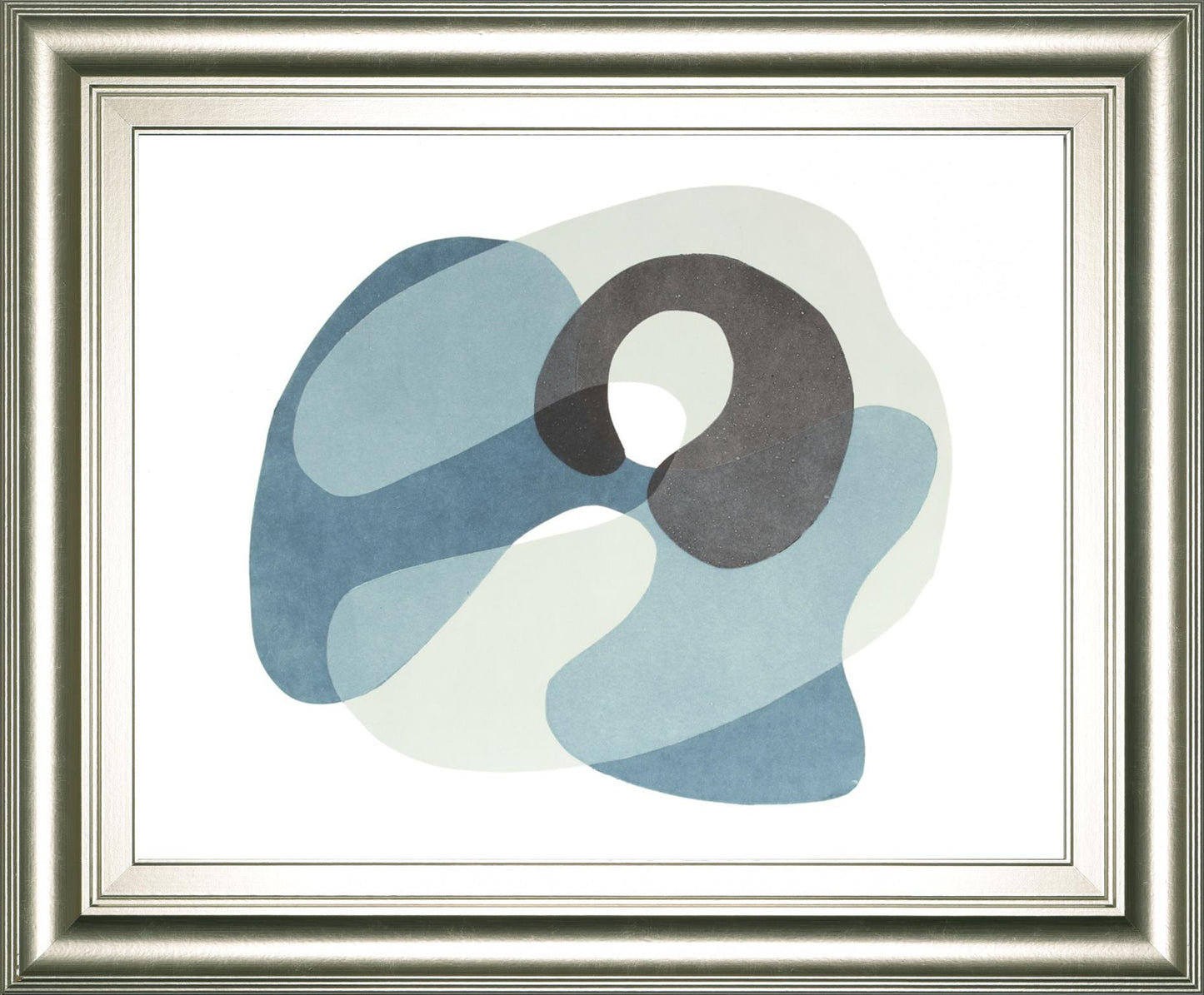 Homage to Eames II By Rob Delamater 22x26 - Light Blue