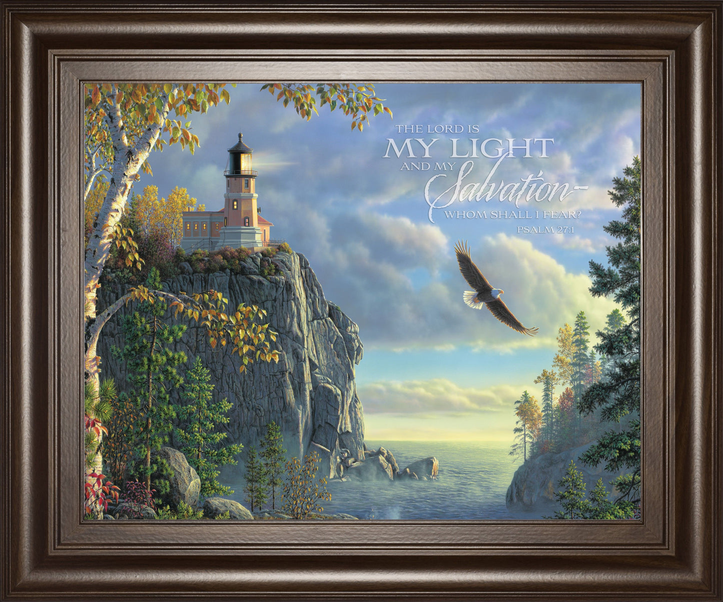 Guiding Light By Norlien Fine Art - Framed Print Wall Art