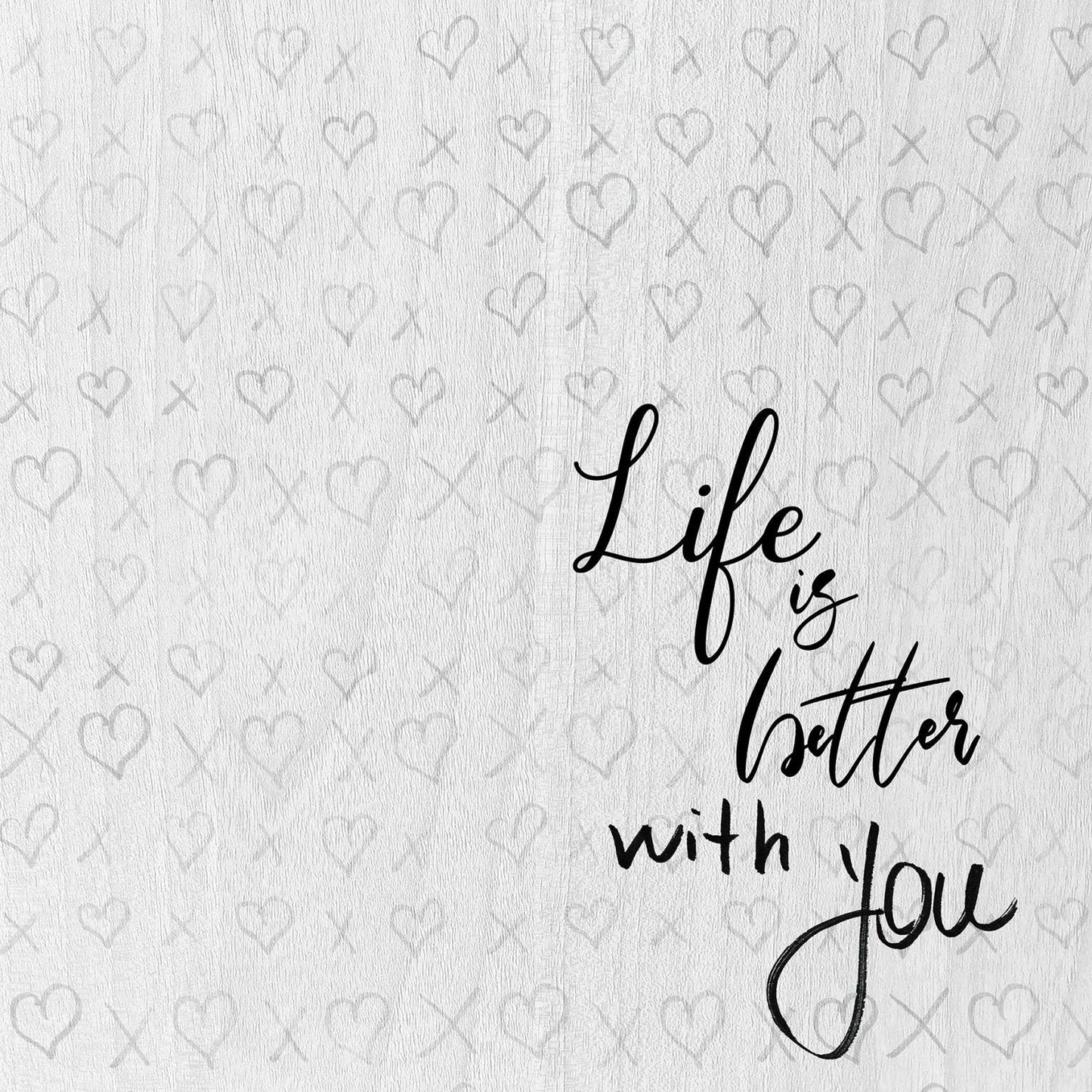 Framed - Life Is Better By Daniela Santiago