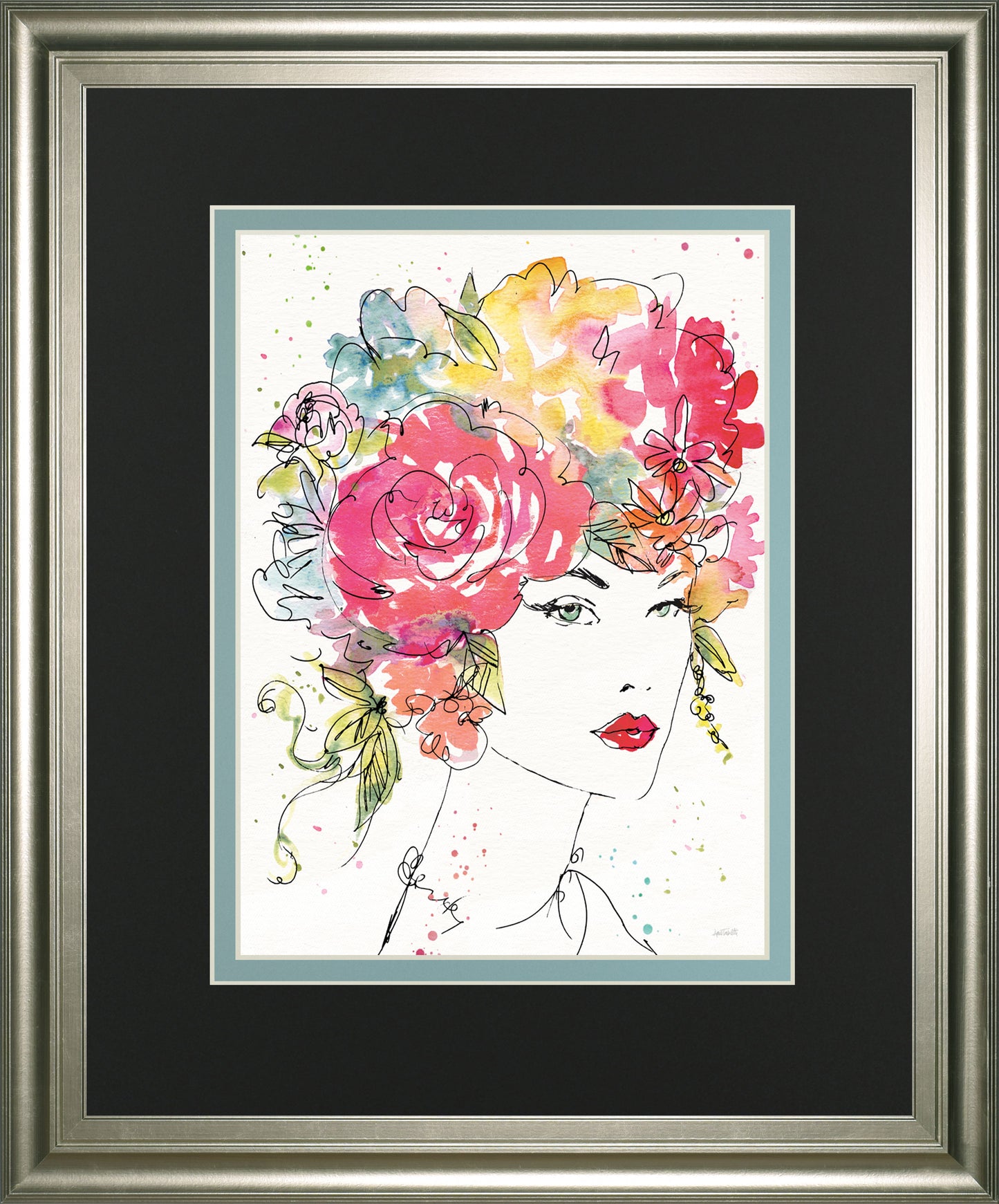 Floral Figures I By Anne Tavoletti