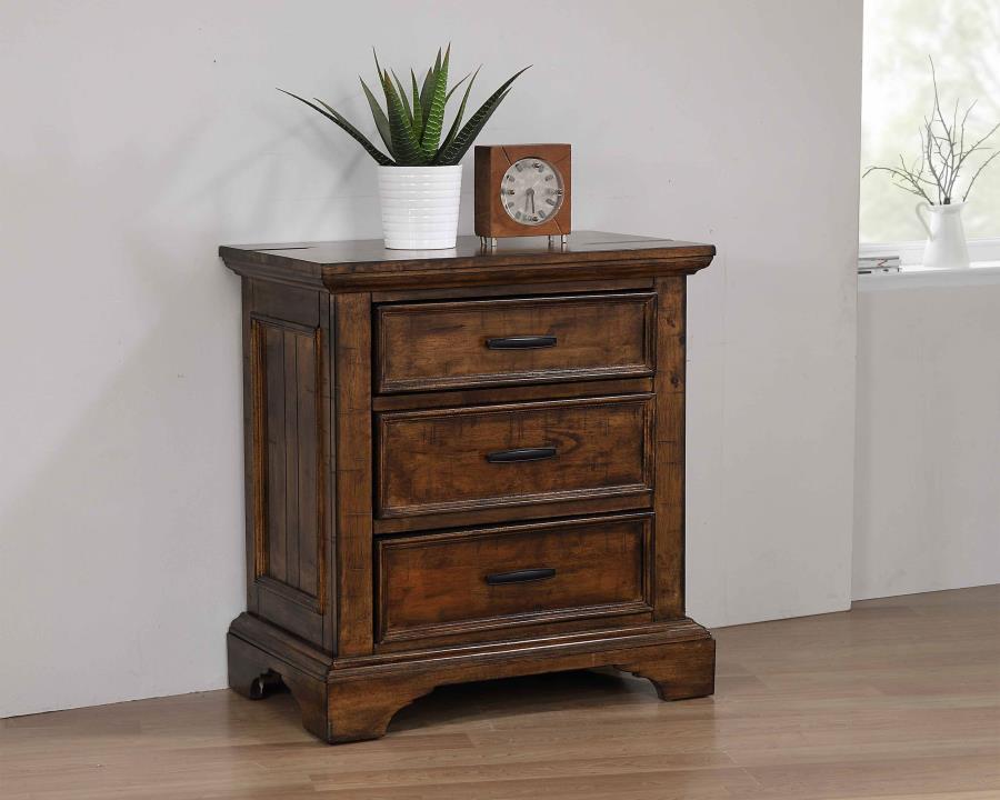 Elk Grove - Nightstand - Light Brown