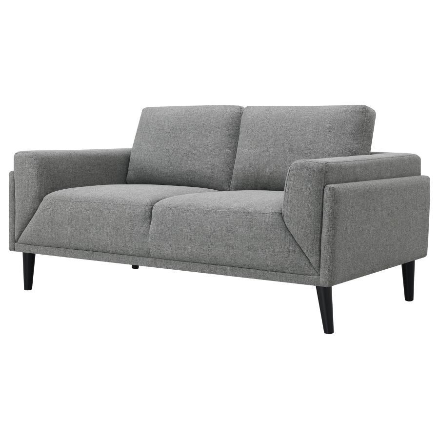 Foam Loveseat - Dark Gray