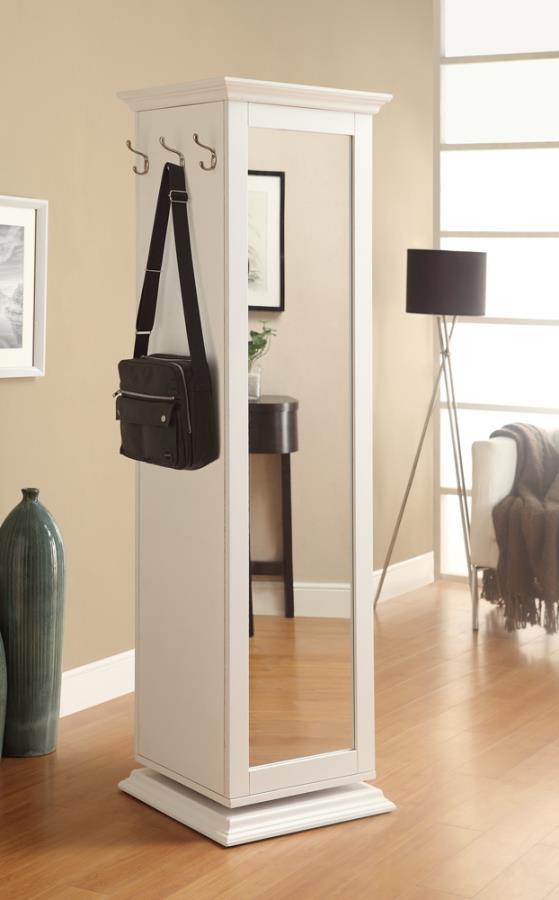 Coaster - Swivel Accent Cabinet with Cork Board