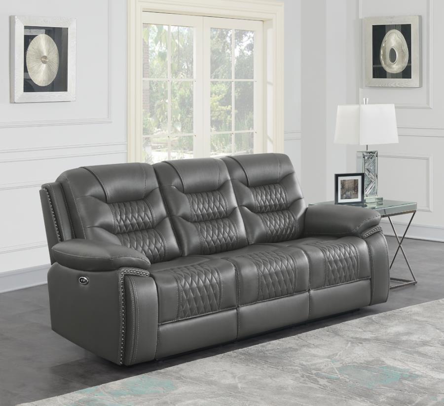 Flamenco - Tufted Upholstered Power Sofa