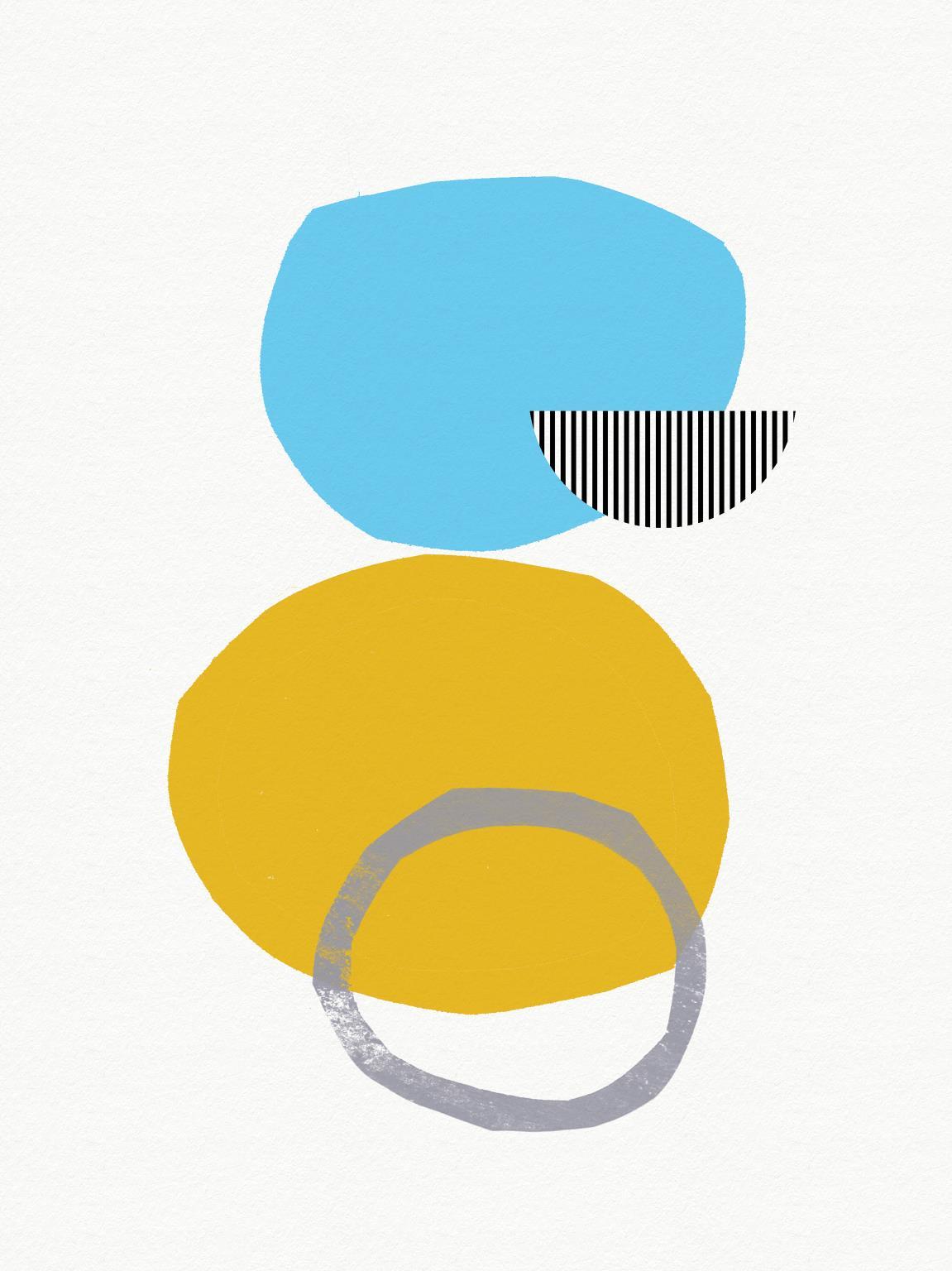 Framed - Spring Stones By Linda Woods