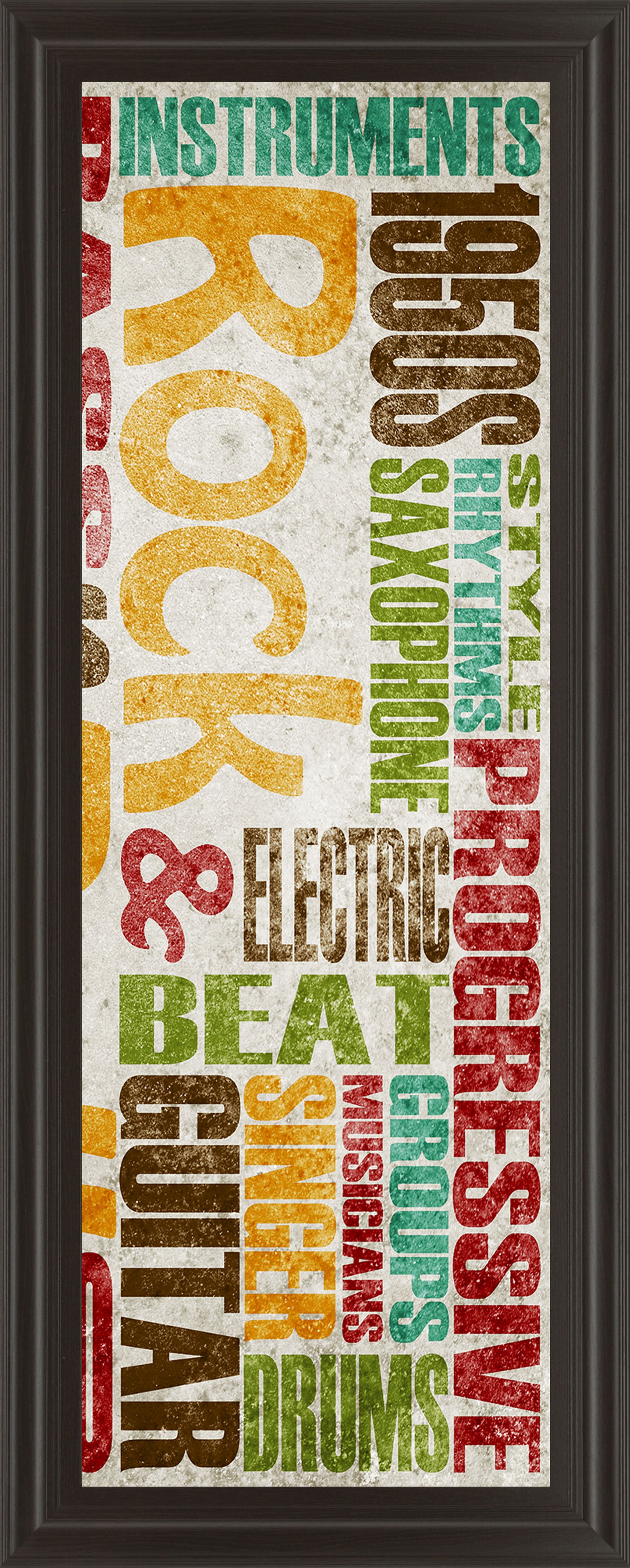 Rock & Roll By Sd Graphics Studio - Blue