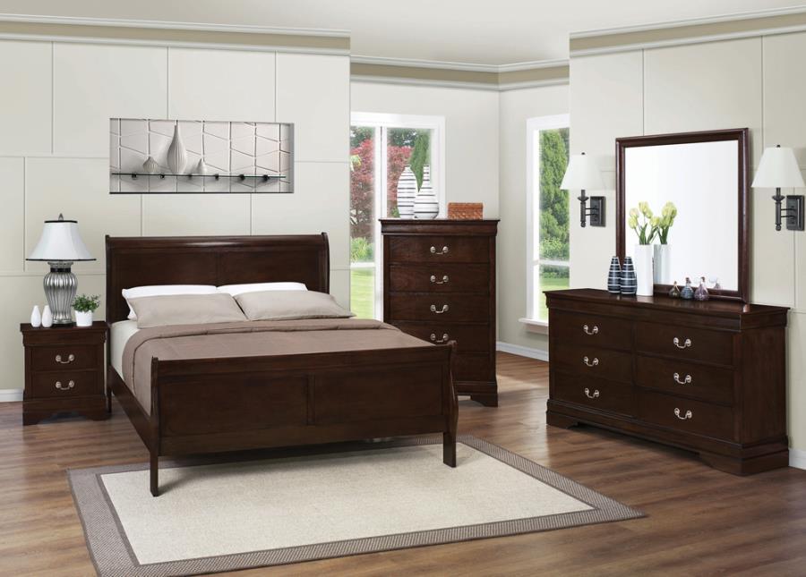 Louis Philippe - Kids & Teens Panel Sleigh Bed
