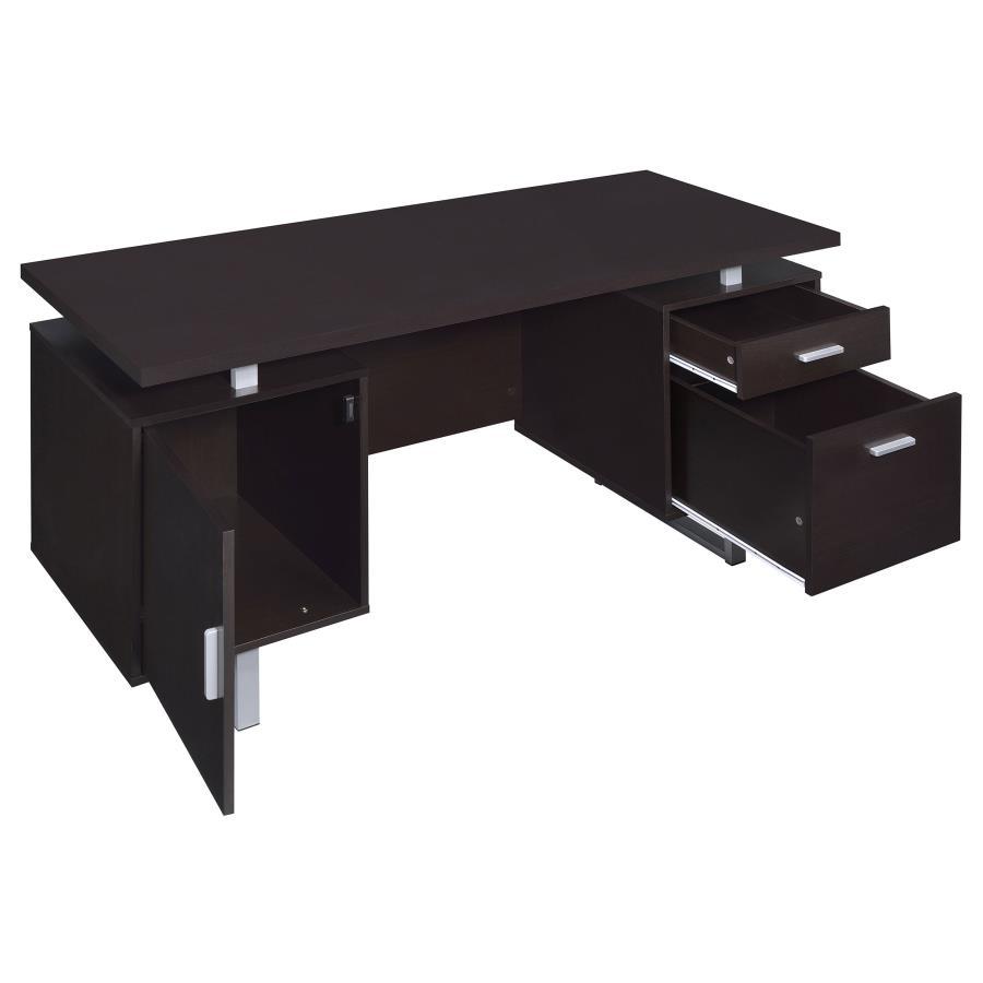 Lawtey - Computer Desk - Brown