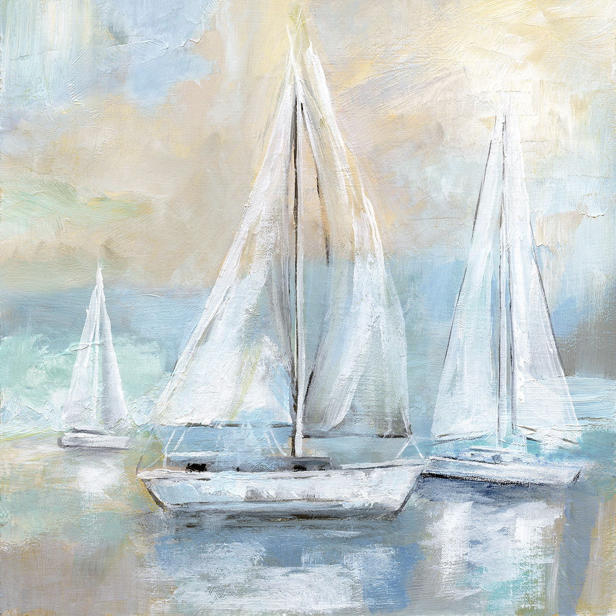 Framed Small - Sail Away By Nan