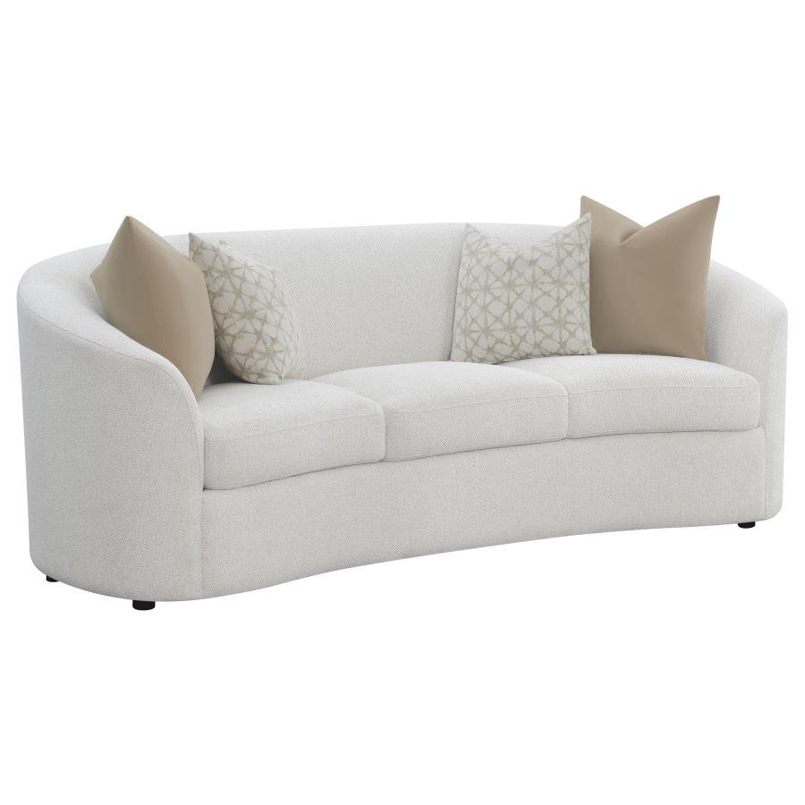 Rainn - 2 Piece Set (Sofa And Loveseat) - White