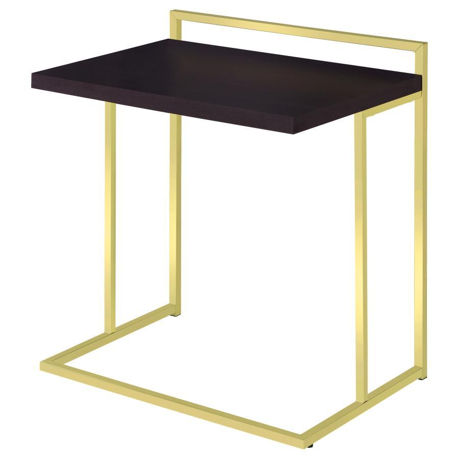 Dani - Snack Table - Brown - Yellow