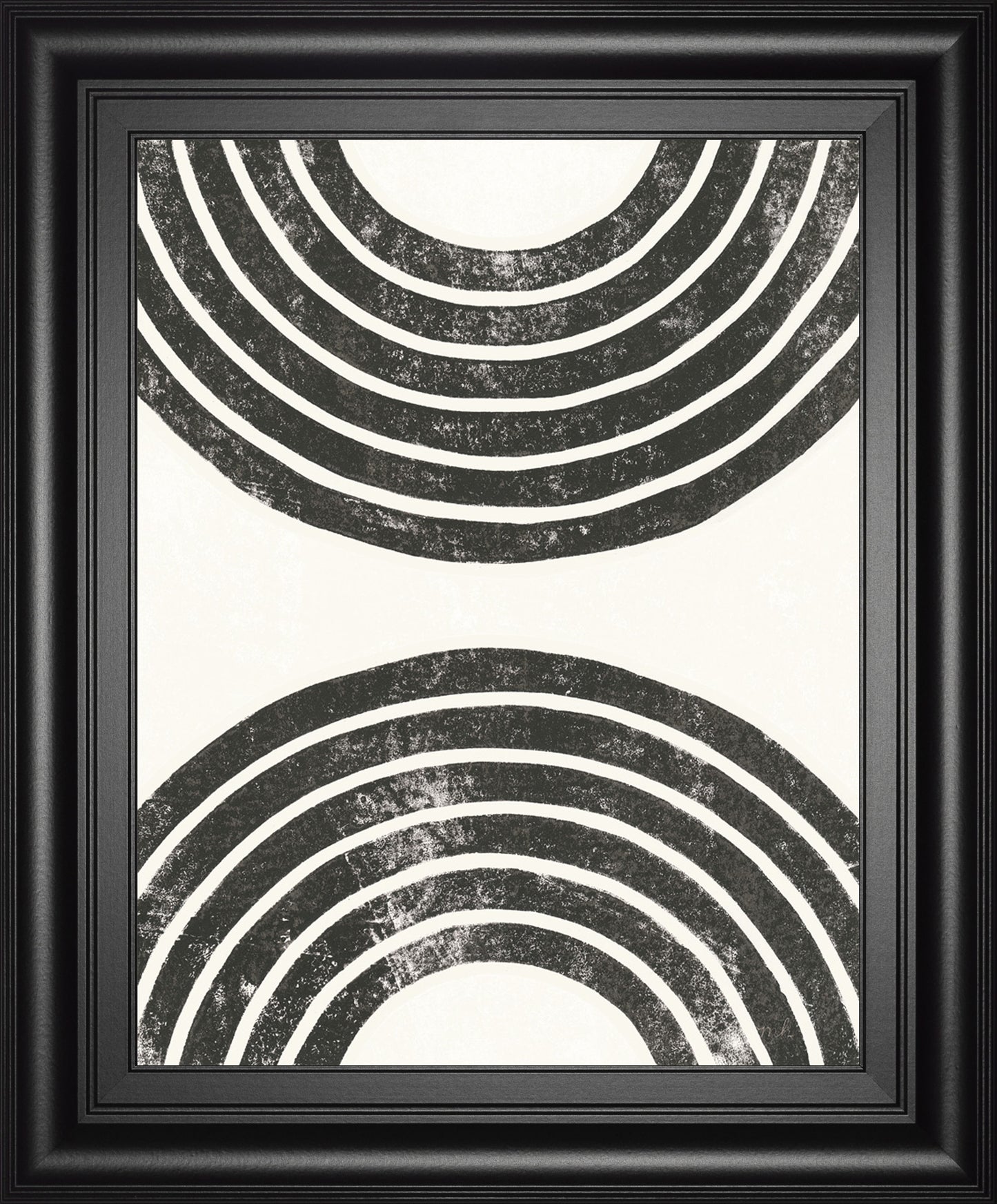 Over The Rainbow BW I By Moira Hershey - Framed Print Wall Art