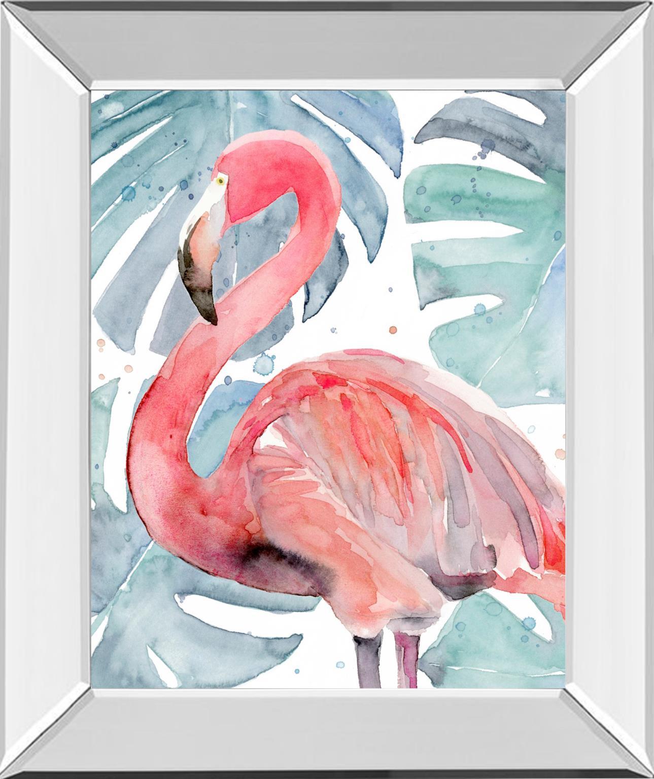 Flamingo Splash II By Annie Warren - Pink