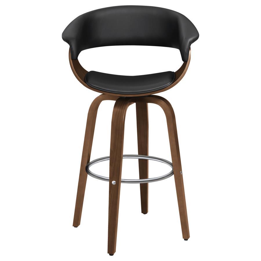 Coaster - Upholstered Swivel Bar Stool