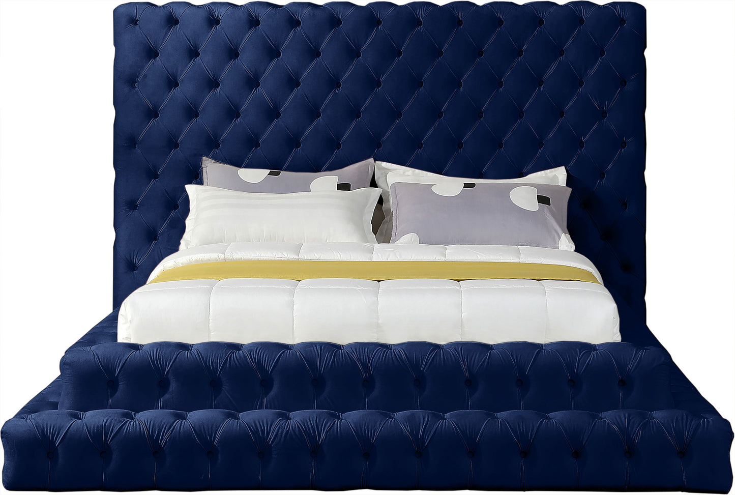 Revel Velvet -Step Bed