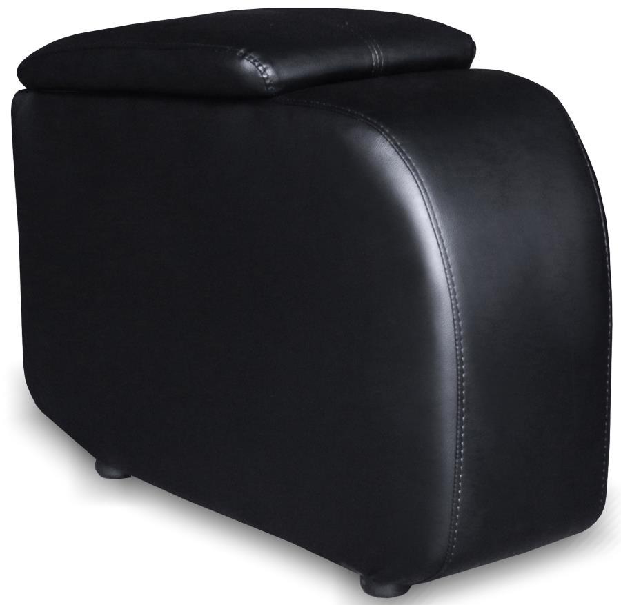 Cyrus - Home Theater Reclining Sofa - Black