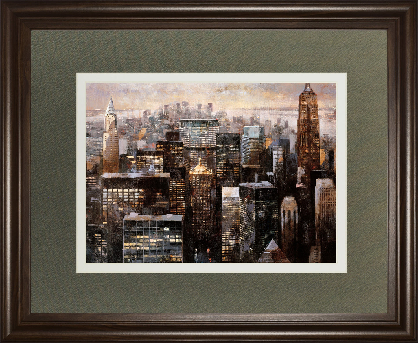 Manhattan By Night By Bofarull