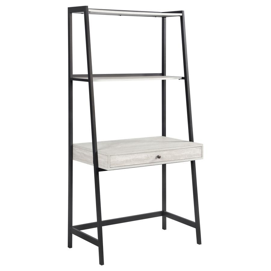 Pinckard - 3 Piece Ladder Desk Set - Black