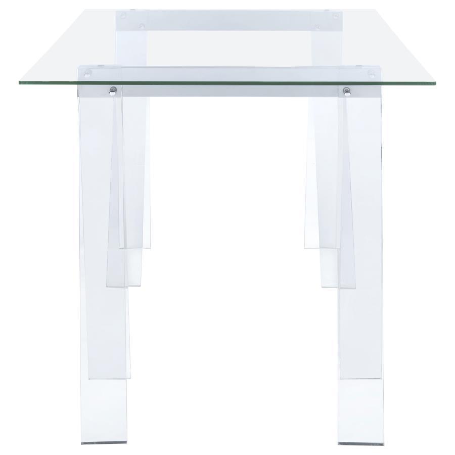 Amaturo - Writing Desk - Pearl Silver