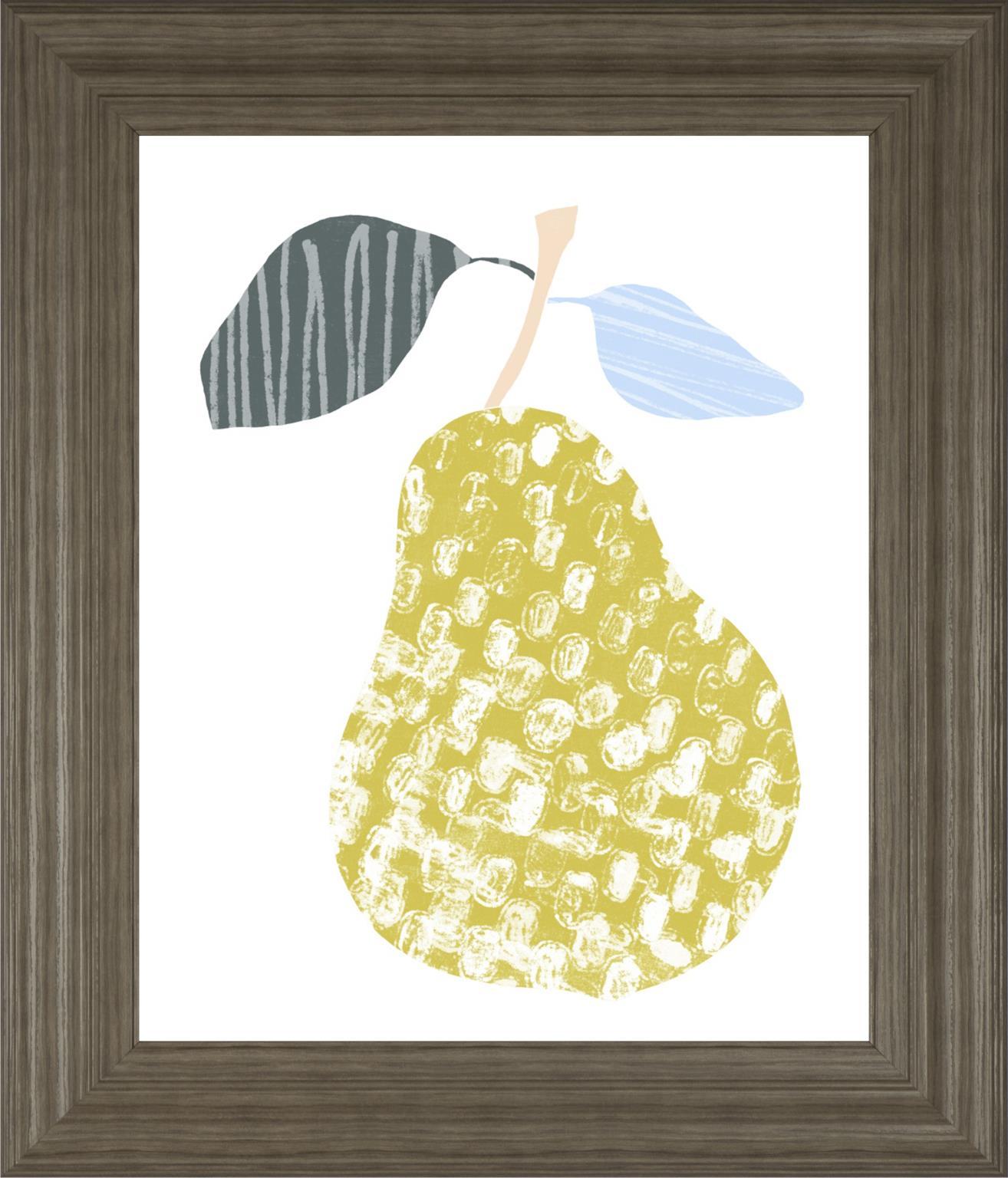 Cut Paper Fruit I By June Erica Vess 22x26 - Green