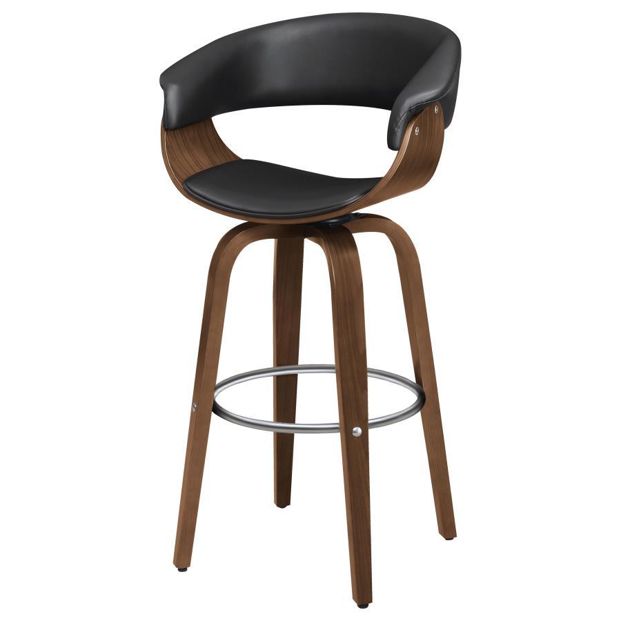 Coaster - Upholstered Swivel Bar Stool