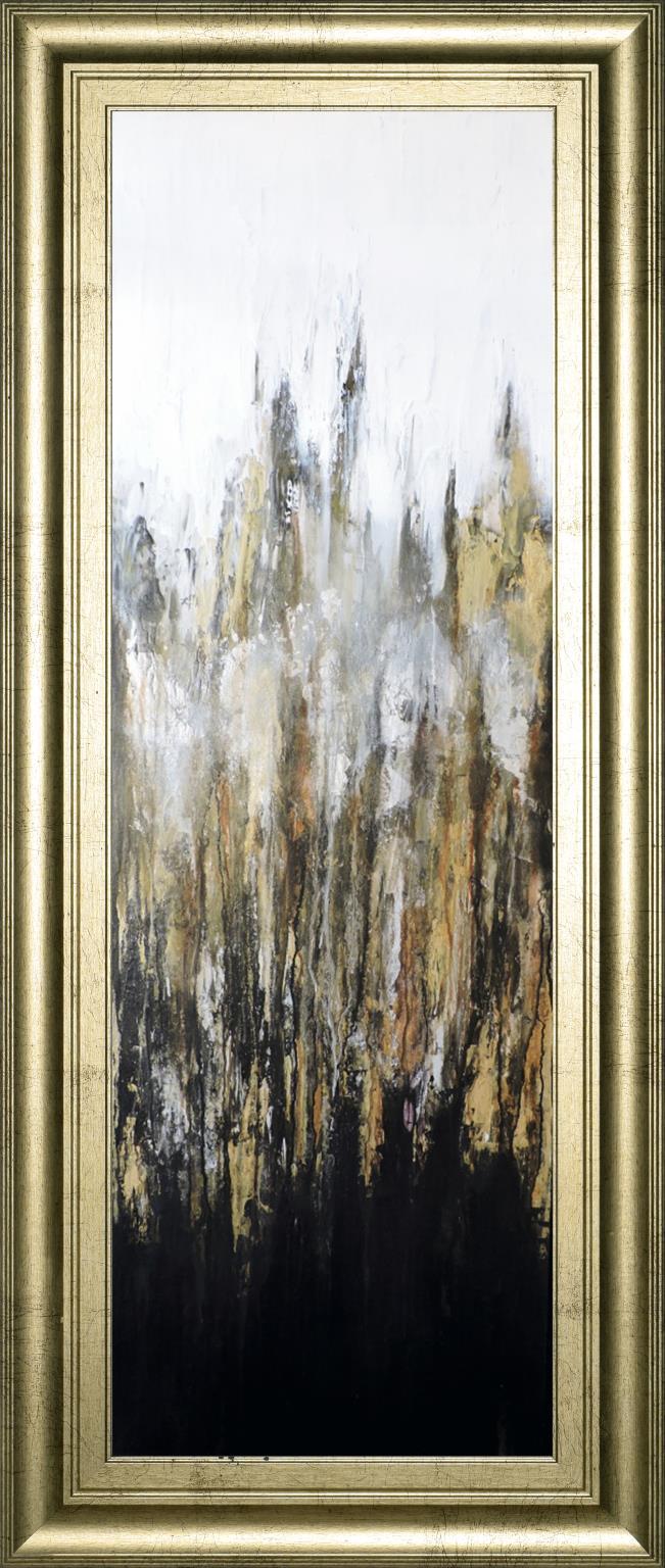 Metalico II By Leticia Herrera 18x42 - Dark Gray