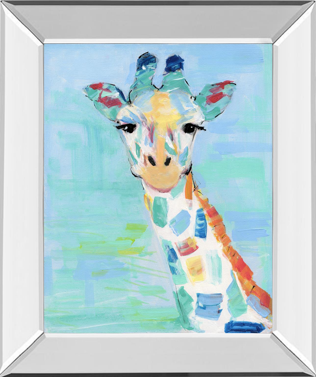 Cool Giraffe By Sally Swatland - Light Blue