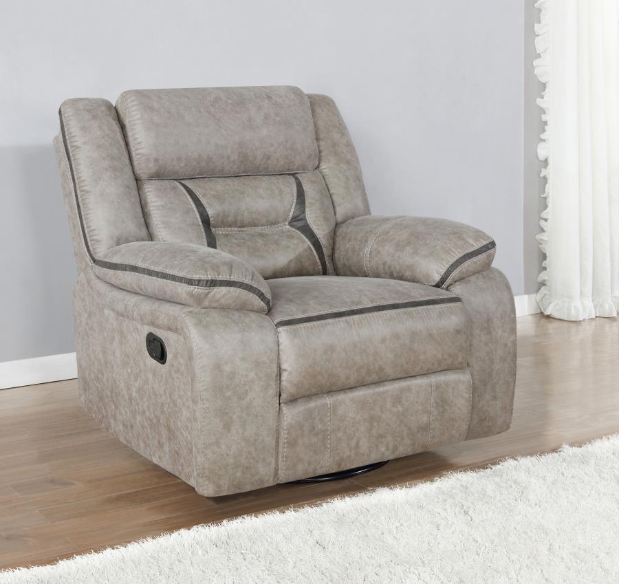 Greer - Swivel Glider Recliner - Beige