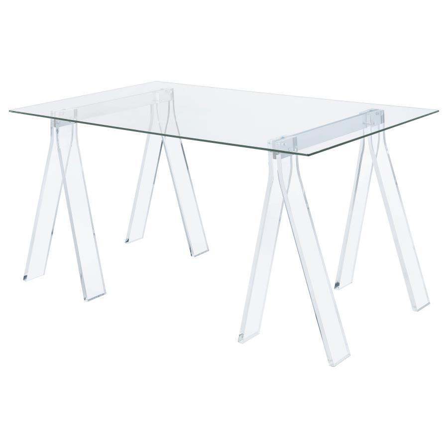 Amaturo - Writing Desk - Pearl Silver