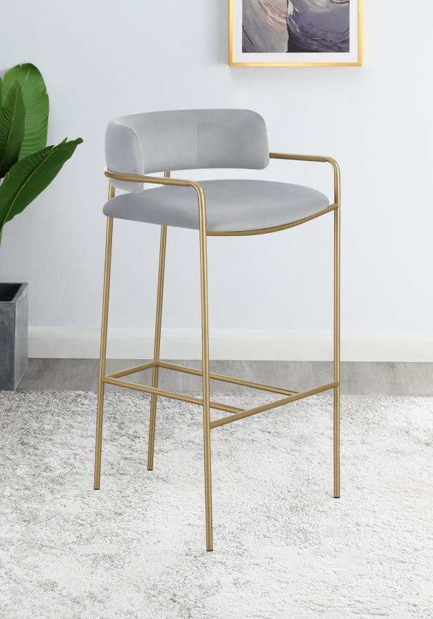 Coaster - Gray Stool