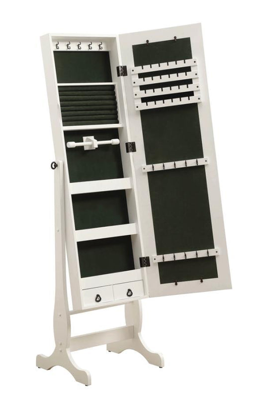 Coaster - Jewelry Cheval Mirror with Drawers