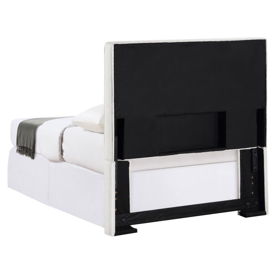 Kosmo - Twin Upholstered Headboard - Light Gray