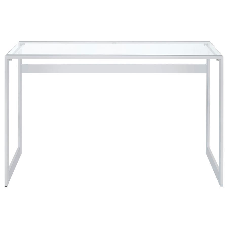 Hartford - Writing Desk - Pearl Silver