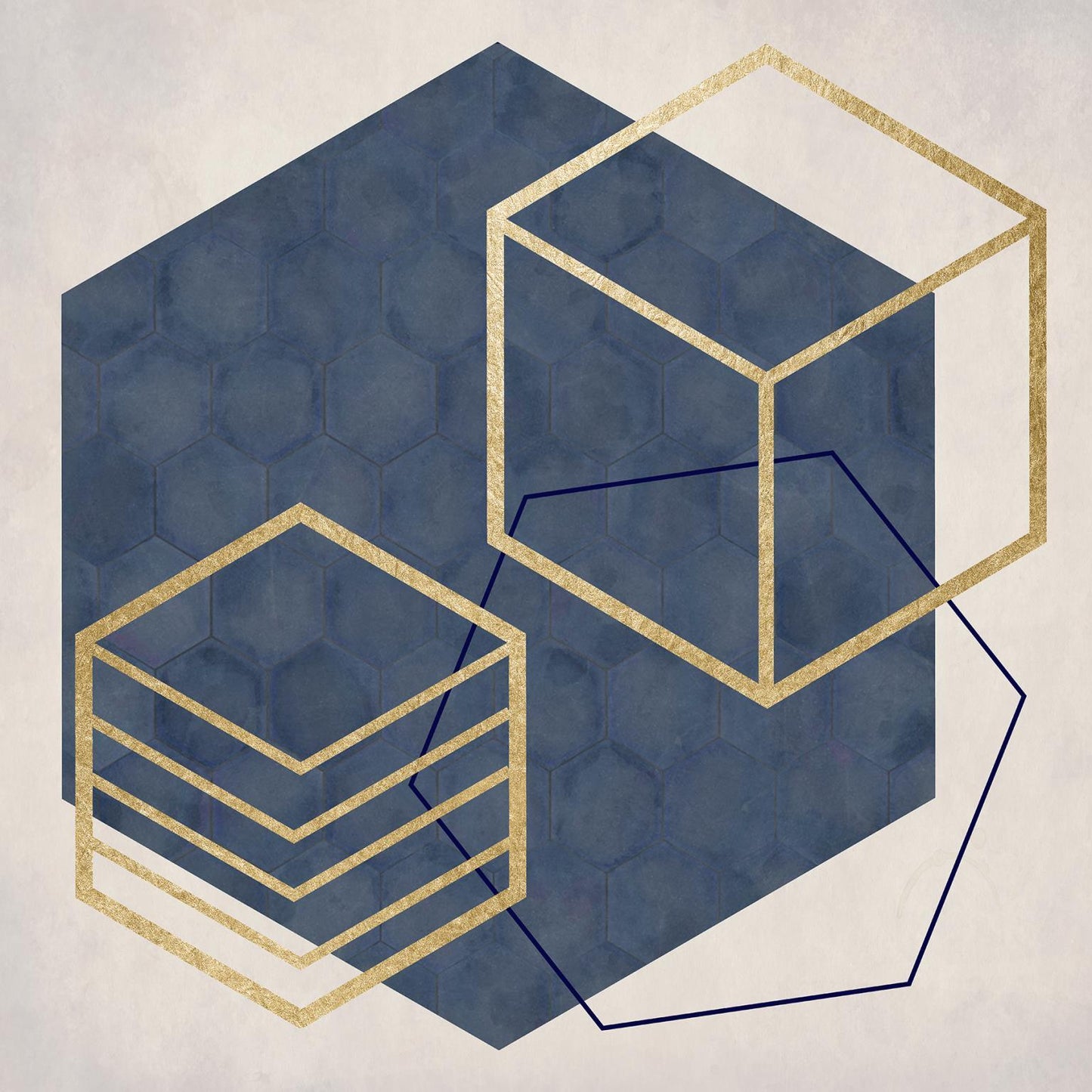 Framed - Geo II By Daniela Santiago