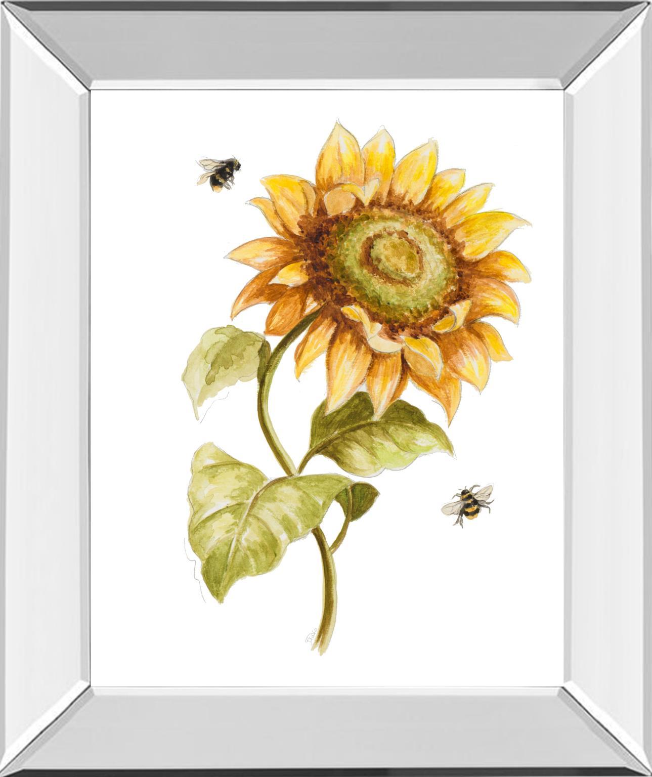 Harvest Gold Sunflower II By PatriciaPinto - Yellow