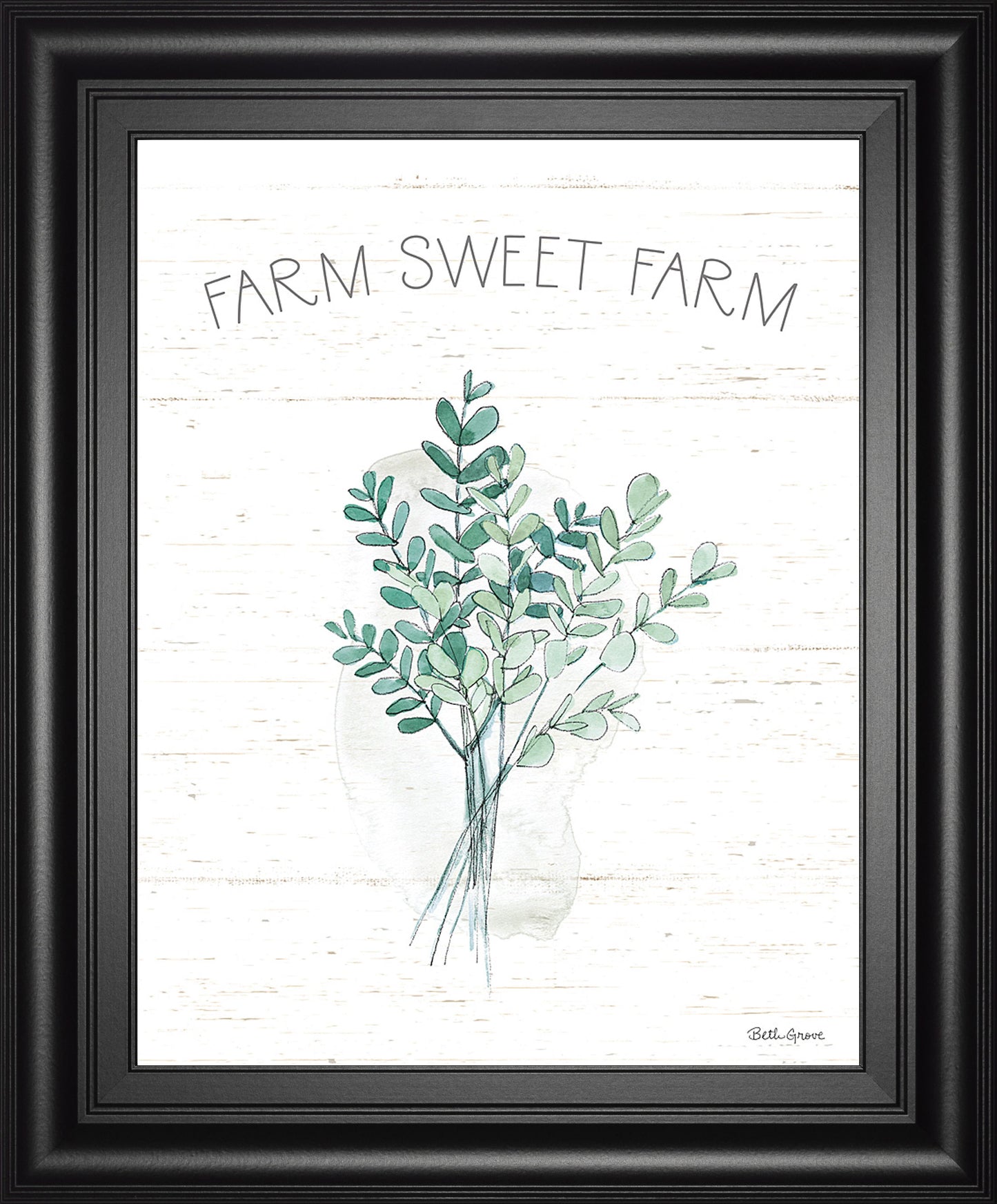 Farmhouse Cotton V By Beth Grove - Framed Print Wall Art