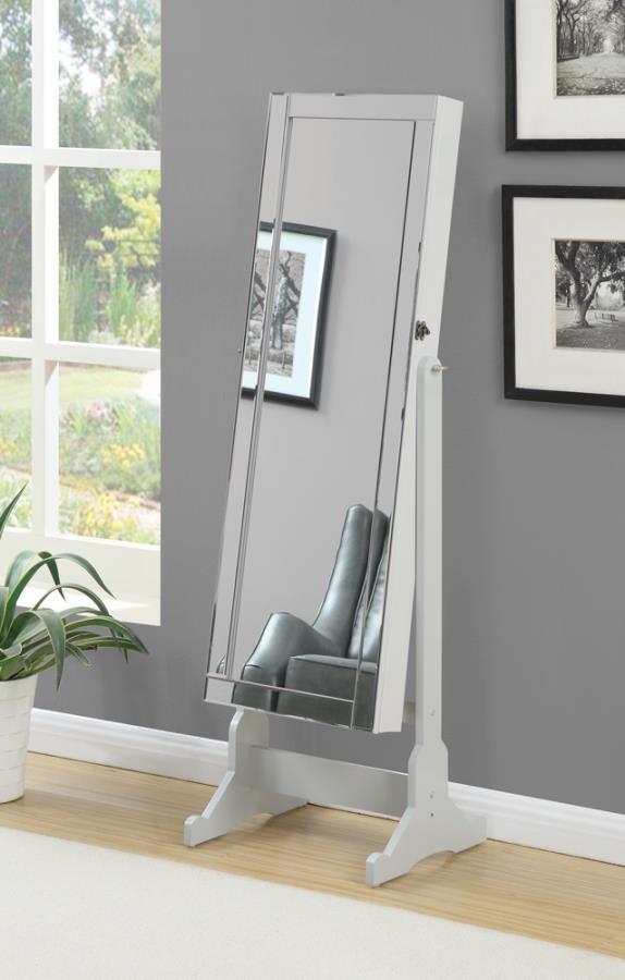 Coaster - Storage Jewelry Cheval Mirror